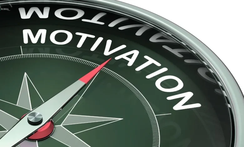 Compass pointing to motivation, showing dopamine’s role in guiding focus and drive